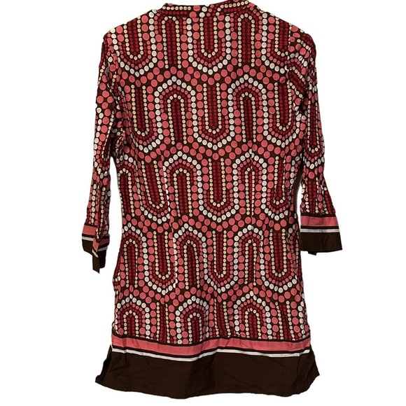 New York & Company Polka Dot‎ Notch Neck Dress Small - Picture 3 of 7